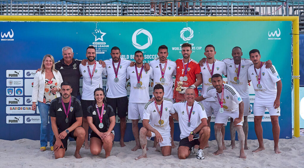 Rosh Haayin Beach Soccer Club; Silver medalist at he 2024 World Winners Cup in Alghero, Italy.