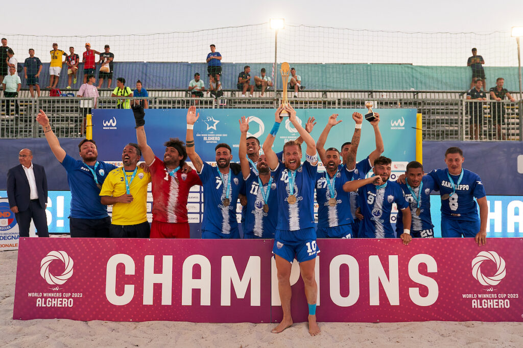 ASD Napoli won the 2023 World Winners Cup in Alghero, Italy