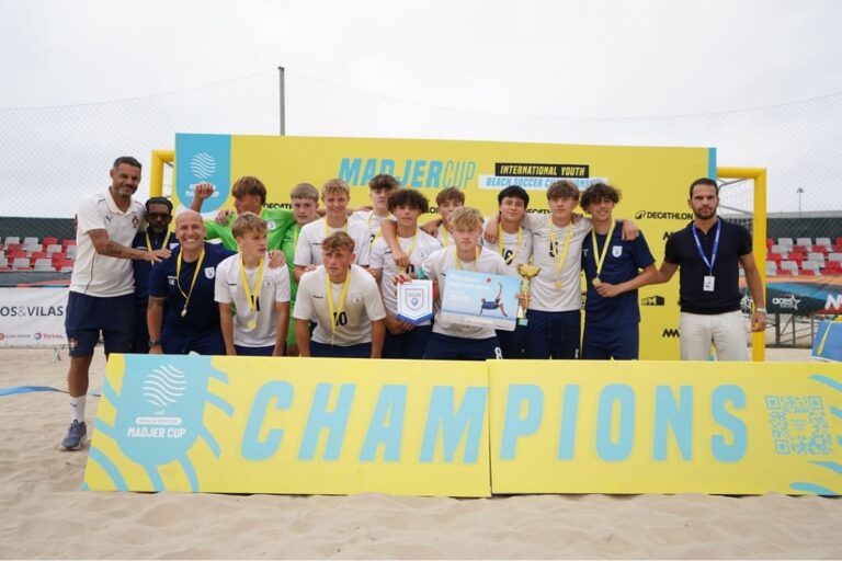 AD Buarcos 2017 and England’s U16 Triumphs at the Madjer Beach Soccer Cup 2025
